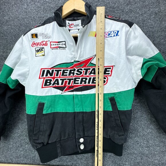 Vtg Chase Authentics Jacket YSmall‎ Bobby Labonte Interstate Batteries Nascar - Picture 9 of 16